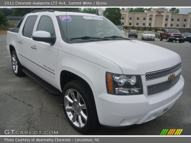 2011 Chevrolet Avalanche LTZ 4x4 in Summit White