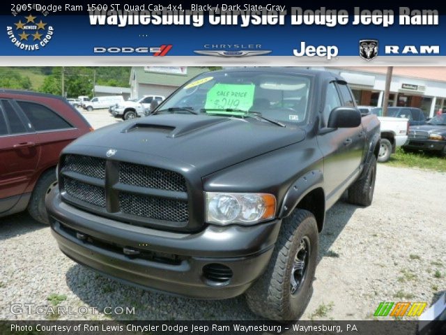 2005 Dodge Ram 1500 ST Quad Cab 4x4 in Black