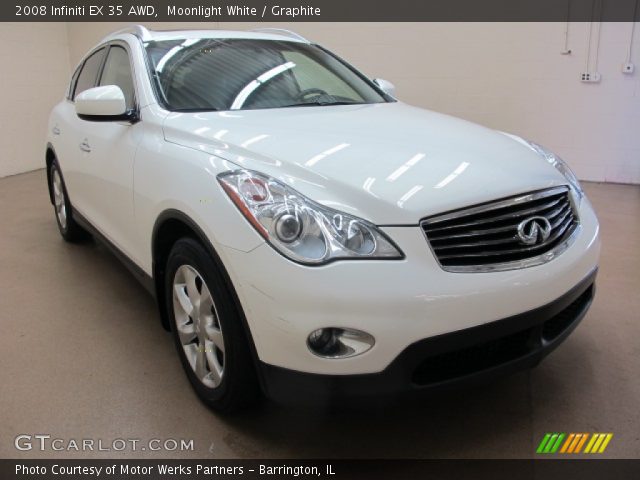 2008 Infiniti EX 35 AWD in Moonlight White