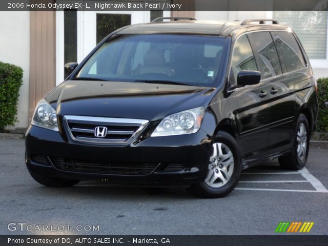 2006 Honda Odyssey EX-L in Nighthawk Black Pearl