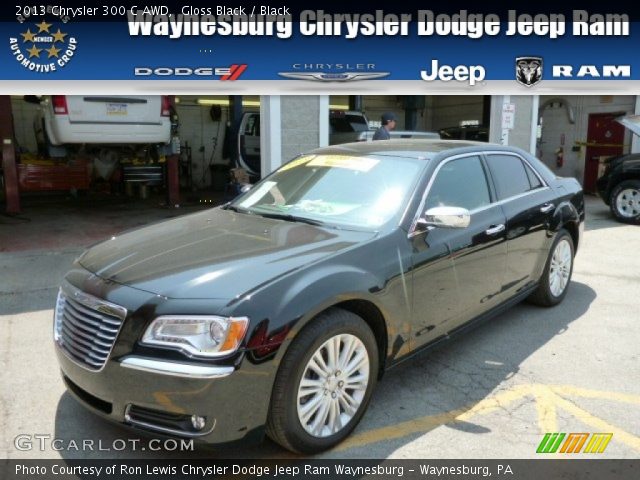 2013 Chrysler 300 C AWD in Gloss Black