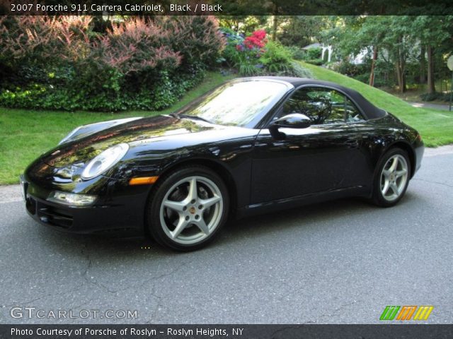 2007 Porsche 911 Carrera Cabriolet in Black
