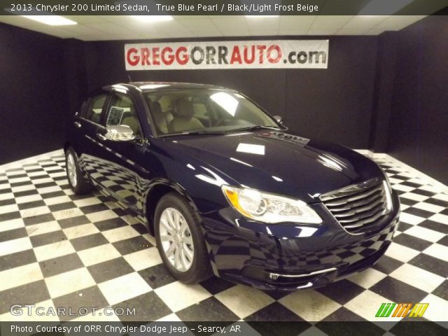 2013 Chrysler 200 Limited Sedan in True Blue Pearl