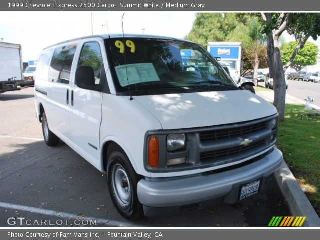 1999 Chevrolet Express 2500 Cargo in Summit White