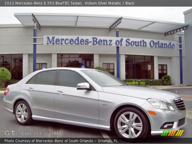 2011 Mercedes-Benz E 350 BlueTEC Sedan in Iridium Silver Metallic