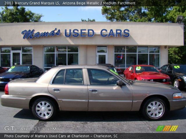 2003 Mercury Grand Marquis LS in Arizona Beige Metallic