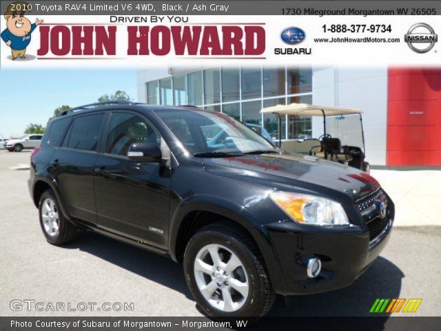 2010 Toyota RAV4 Limited V6 4WD in Black