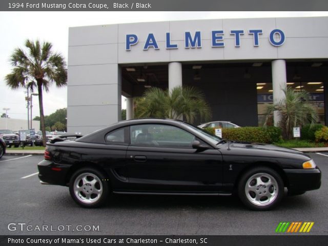 1994 Ford Mustang Cobra Coupe in Black