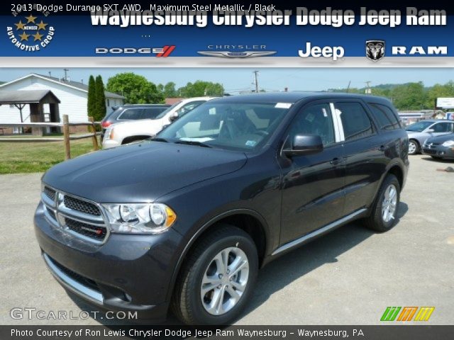 2013 Dodge Durango SXT AWD in Maximum Steel Metallic