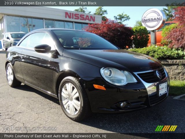 2010 Volkswagen Eos Komfort in Black Uni