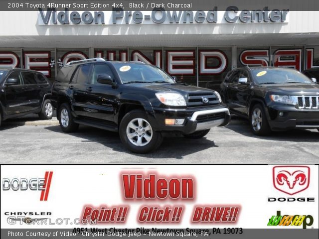 2004 Toyota 4Runner Sport Edition 4x4 in Black