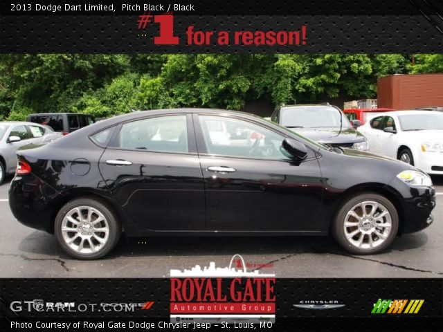 2013 Dodge Dart Limited in Pitch Black