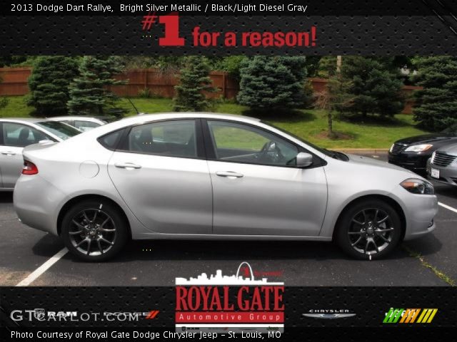 2013 Dodge Dart Rallye in Bright Silver Metallic