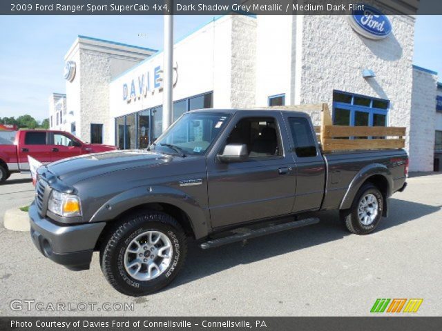 2009 Ford Ranger Sport SuperCab 4x4 in Dark Shadow Grey Metallic