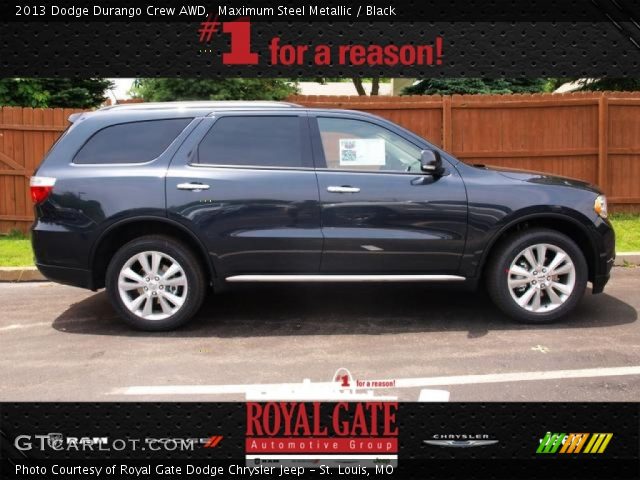 2013 Dodge Durango Crew AWD in Maximum Steel Metallic