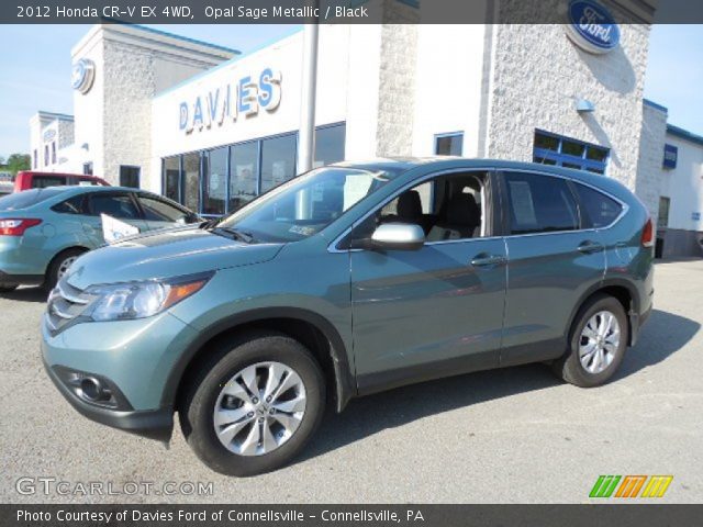 2012 Honda CR-V EX 4WD in Opal Sage Metallic