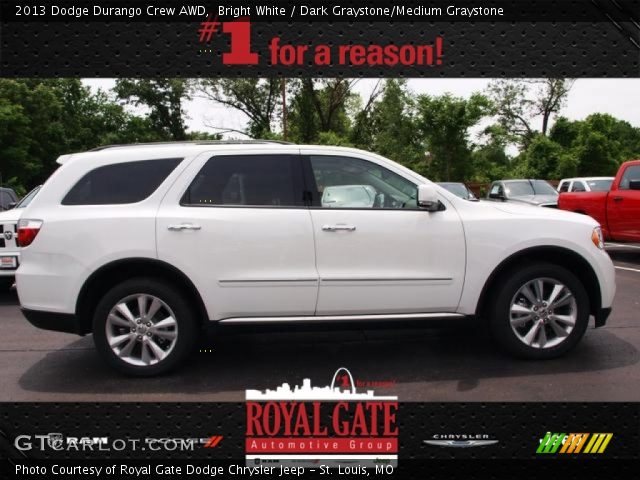 2013 Dodge Durango Crew AWD in Bright White