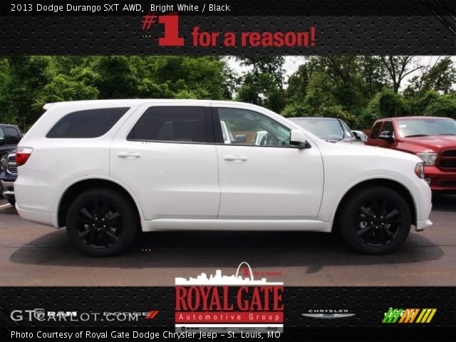 2013 Dodge Durango SXT AWD in Bright White