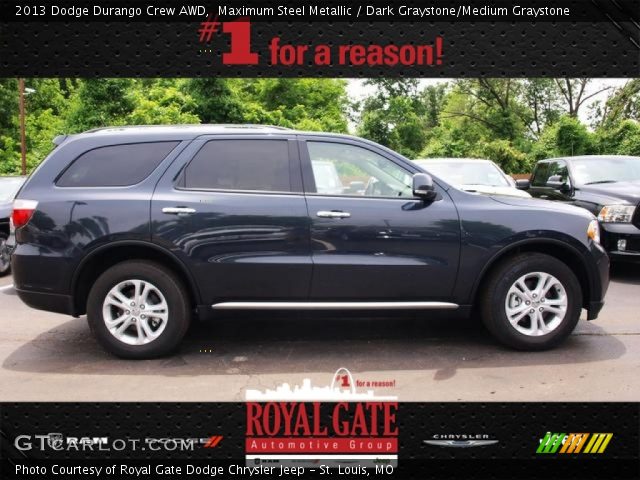 2013 Dodge Durango Crew AWD in Maximum Steel Metallic