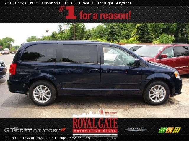 2013 Dodge Grand Caravan SXT in True Blue Pearl