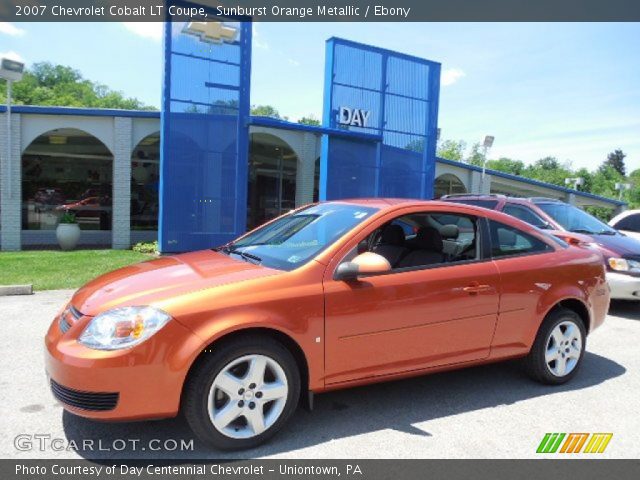 2007 Chevrolet Cobalt LT Coupe in Sunburst Orange Metallic