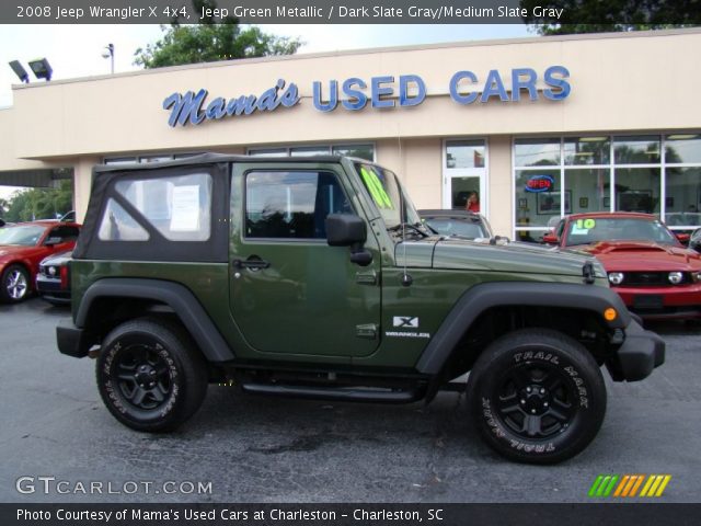 2008 Jeep Wrangler X 4x4 in Jeep Green Metallic