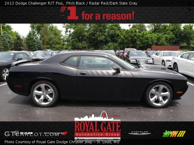 2013 Dodge Challenger R/T Plus in Pitch Black