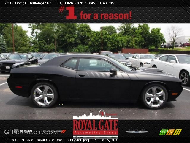 2013 Dodge Challenger R/T Plus in Pitch Black
