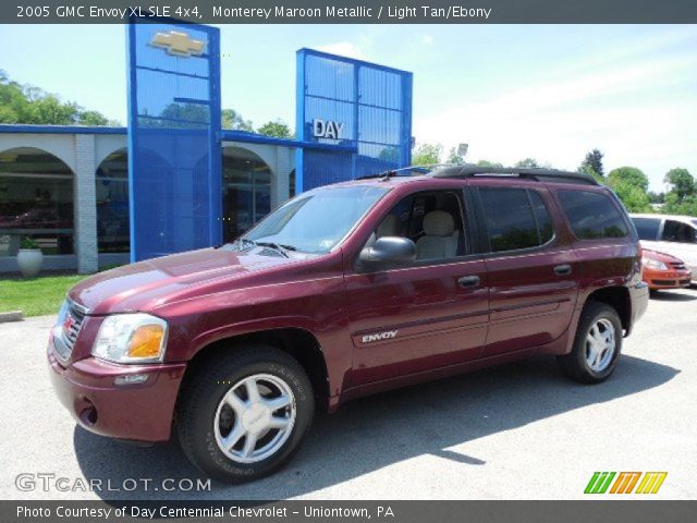 2005 GMC Envoy XL SLE 4x4 in Monterey Maroon Metallic