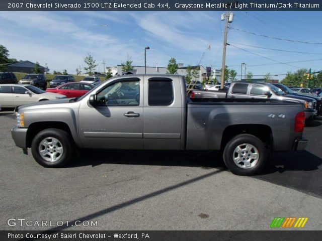 2007 Chevrolet Silverado 1500 LTZ Extended Cab 4x4 in Graystone Metallic