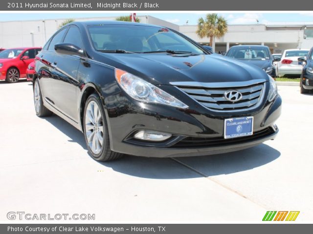 2011 Hyundai Sonata Limited in Midnight Black