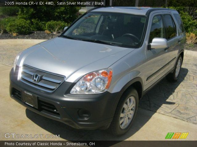 2005 Honda CR-V EX 4WD in Satin Silver Metallic