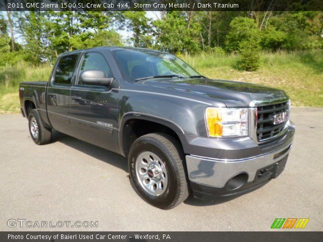 2011 GMC Sierra 1500 SL Crew Cab 4x4 in Storm Gray Metallic