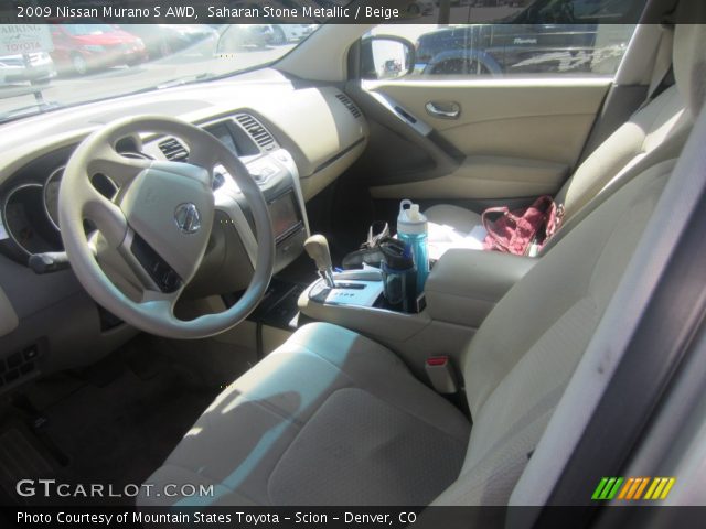 2009 Nissan Murano S AWD in Saharan Stone Metallic