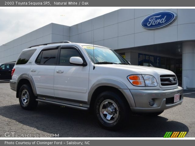 2003 Toyota Sequoia SR5 in Natural White