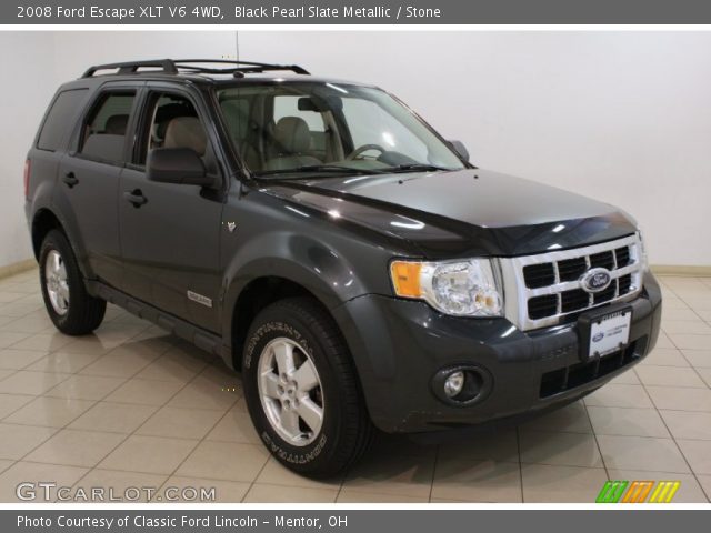 Black Pearl Slate Metallic 2008 Ford Escape Xlt V6 4wd