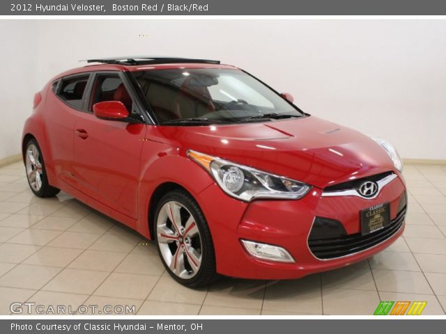 2012 Hyundai Veloster  in Boston Red