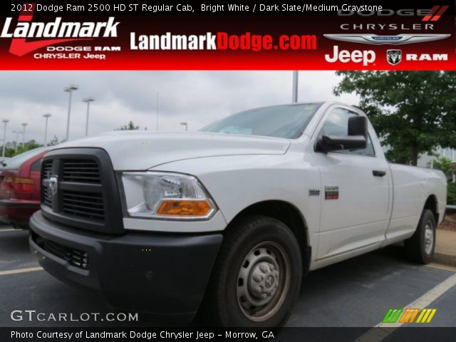 2012 Dodge Ram 2500 HD ST Regular Cab in Bright White