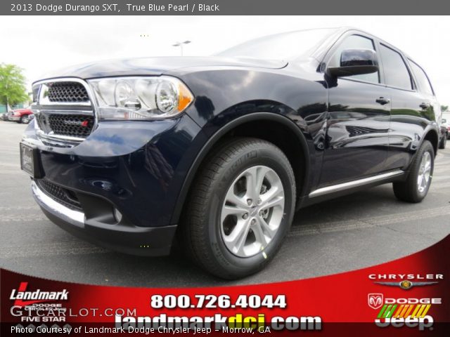 2013 Dodge Durango SXT in True Blue Pearl