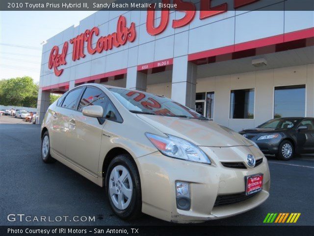 2010 Toyota Prius Hybrid III in Sandy Beach Metallic