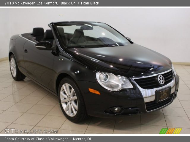 2010 Volkswagen Eos Komfort in Black Uni