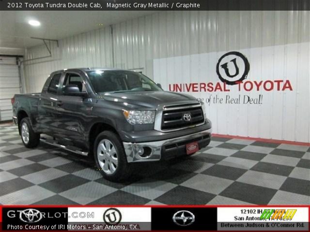 2012 Toyota Tundra Double Cab in Magnetic Gray Metallic