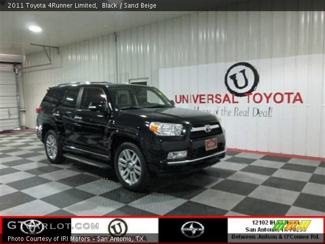 2011 Toyota 4Runner Limited in Black
