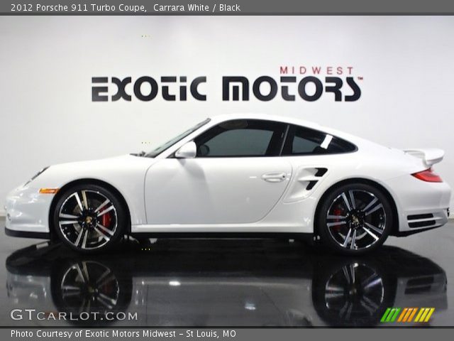 2012 Porsche 911 Turbo Coupe in Carrara White