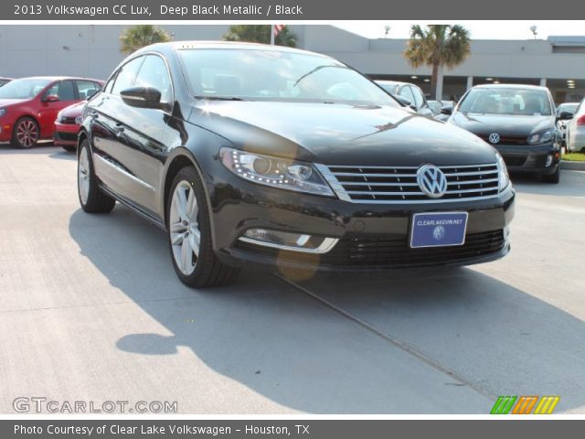 2013 Volkswagen CC Lux in Deep Black Metallic