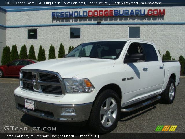 2010 Dodge Ram 1500 Big Horn Crew Cab 4x4 in Stone White