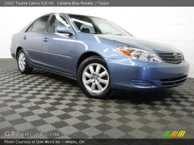 2002 Toyota Camry XLE V6 in Catalina Blue Metallic