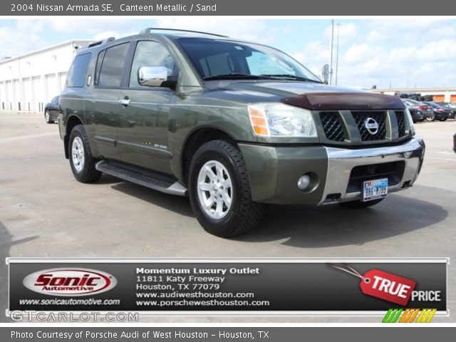 2004 Nissan Armada SE in Canteen Metallic