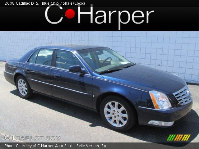 2008 Cadillac DTS  in Blue Chip