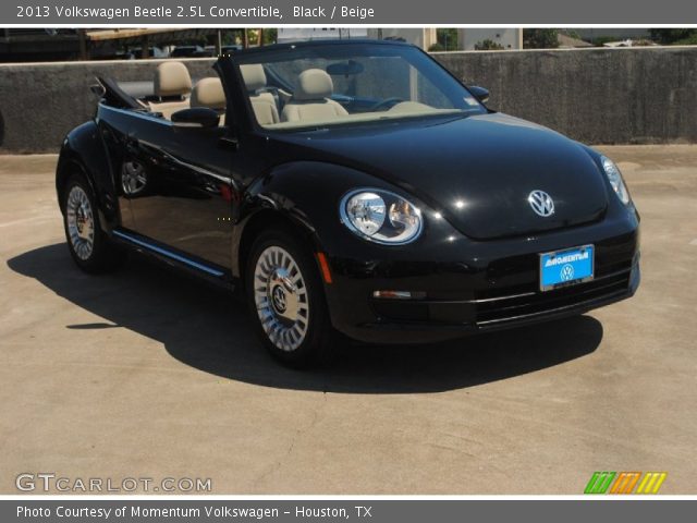 2013 Volkswagen Beetle 2.5L Convertible in Black